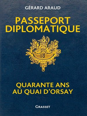 cover image of Passeport diplomatique